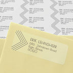 OnlineLabels 2.625" x 1" Rectangle Labels - Clear Matte - 25 Sheets - Image 5
