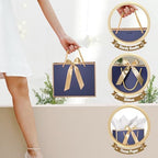 DOYIDE 50 Pcs Thank You Gift Bags with Tissue Paper & Handles, 9x7x3.1inch - Image 5
