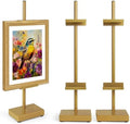 Adjustable Tabletop Easel Stand, Gold 17" H Easels for Display by Victawks