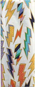 Jillson & Roberts 20" x 30" Printed Gift Tissue for Birthdays, Wine Bags, Weddings, Lightning, 48 Folded Sheets - Image 2