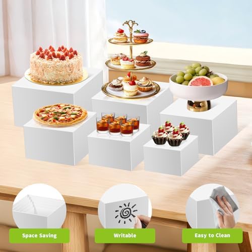 6 Pcs Buffet Risers,Large Food Risers for Buffet Table - Image 3