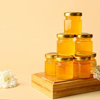 CRTWDMAN 60 Pack Mini Honey Jars with Lids and Dippers - Image 6