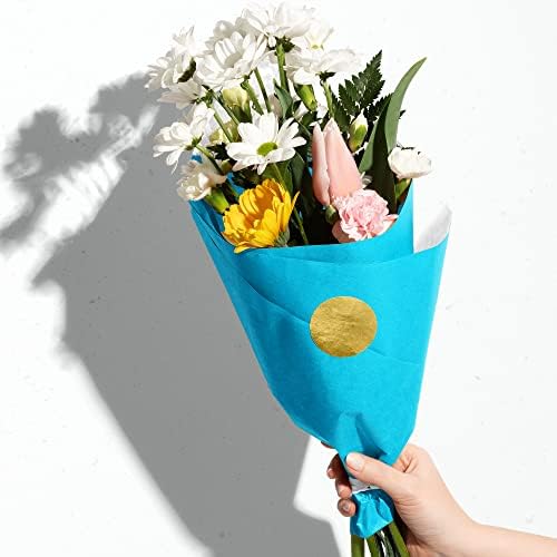 Jillson Roberts Bulk 20 x 30 Inches Recycled Tissue, Turquoise, 480 Unfolded Sheets (BFT39) - Image 4