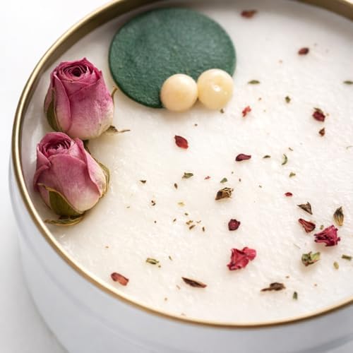 Scented Mixed Flower Candle Favors - Personalized for Weddings, Bridal Showers, Baby Showers, Birthdays, Christmas (10-20-30-40-50-100 PCS in Bulk) - Image 3