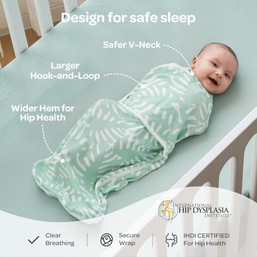 Momcozy Swaddles for Newborns, Quiet Fastener Swaddle for Infant 0-3 Months - Image 4