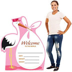 Cardboard People It's a Girl Stork Life Size Cardboard Cutout Standup - Image 3