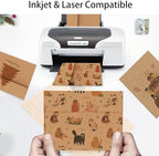 1000 PCS Goefun Brown A4 Envelopes Self Seal, 4.25 x 6.25-inch - Image 4