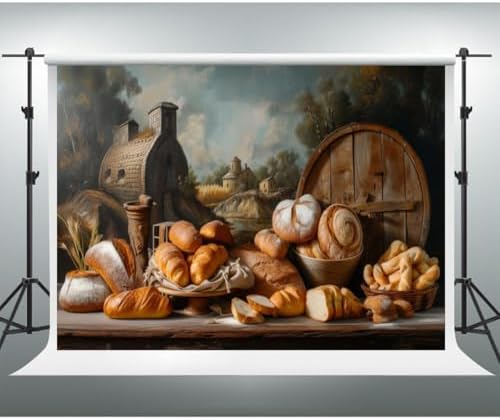 Bakery Baking Backdrop 20x10ft Baby Baker Photography Background - Image 3