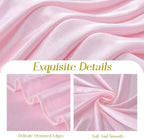 Big Pink Bow for Backdrop Giant Bows Birthday Party Decorations Large Giant Bow Decor, Pink Giant Satin Bow Decoration for Wedding Baby Shower Birthday Photo Booth Arch Wall Decor 24"x16" - Image 7