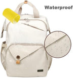 Hap Tim Baby Diaper Bag for Boys Girls, Large Backpack Diaper Bags with Double Compartments, Baby Registry Search Shower Gifts Stuff Newborn Must Haves（7340-KK） - Image 5
