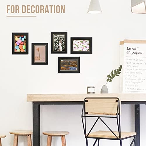 Golden State Art, Paper Picture Frames, 4X6, Black Gold Lining, 100 Pack - Image 6