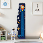 Custom Name Wood Wall Height Chart for Kids Growth Tracking - Image 2