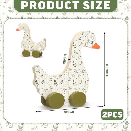 2 Pcs Silly Goose Table Centerpieces One Silly Goose Baby Shower Decor - Image 5