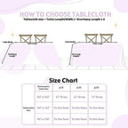 SoarDream Iridescent White Sequin Tablecloth 90"x132" Wedding Table Cloth - Image 6