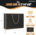 YACEYACE Gift Bags with Ribbon Bow, 20Pack of Gift Bags with Handles Bulk - Image 3