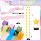 TaoBary Colorful Party Decorations 600 Sheet Paper Chain - Image 3