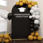 Neatsure Arch Backdrop Stand and Cover Set, 7.2FT Metal Photo Balloon Arch Backdrop Stand for Wedding Birthday Party Baby Shower Ceremony Graduation Decoration, Black - Image 5
