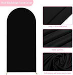 Putros Arch Backdrop Stand and Cover Set, 6ft Arch Stand with Black Cover - Image 4