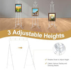 Easel Stand for Sign, Classic, White, 2 Pcs - Image 3