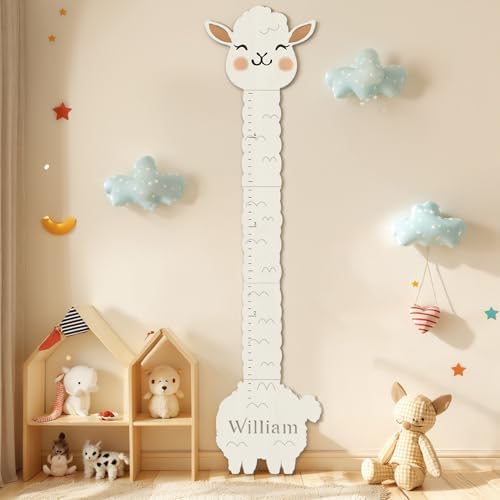 Kids Height Measurement Wall Chart, Personalized Name Wood Gift - Image 2