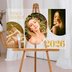 Personalized Clear Graduation Yard Sign with Photo – Custom Acrylic Welcome Sign for High School Senior & College Graduation Party, Class of 2026 Outdoor Decor - Image 4