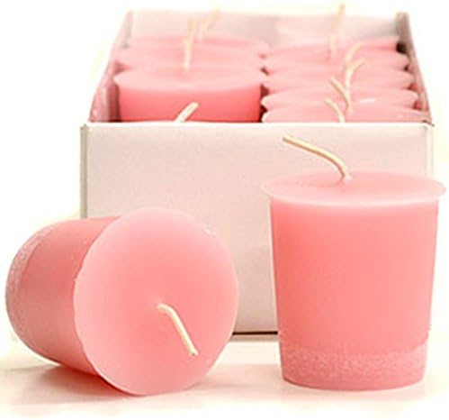 Baby Powder Pink Scented Votive Candles by Unknown