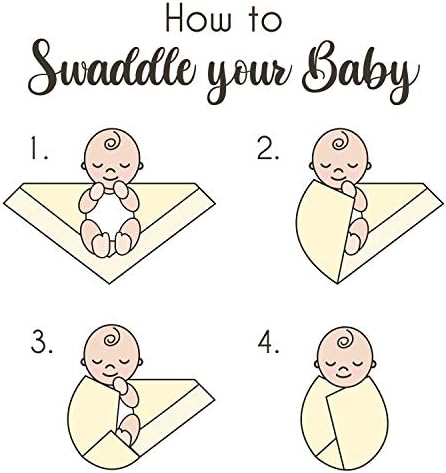 Sweet Jojo Designs 2-Piece Baby Muslin Swaddle Blanket Set (Farm Animals) for Boys & Girls, Infant Nursery, Lightweight Cotton Blanket for Newborns (Solid Sage Green, Watercolor, Farmhouse, Barn, Cow) - Image 6