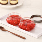 Mason Jars, 8 OZ, 12 Pack with Lids and Bands, Glass Canning Jars for Canning, Pickling, Preserving, Jam, Honey, Wedding Favors, Shower Favors (12 Pack) (Combo) - Image 4