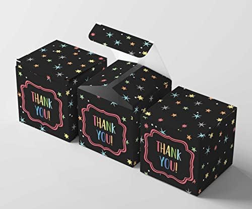 Inkdotpot Paper Box - Mini Favor Box For Baby Shower 4x4x4 Inches Paper Gift Boxes, Candy Paper Box For Party Favors, Baby Shower Rainbow,Boy/Girl Theme- Pack Of 20 - Image 5