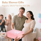 New Parents Gifts for Couples, First Time Mom & Dad Baby Gift Basket with Decision Coin, Ultrasound Frame, Caps, Gender Reveal Present, Expecting Parents, Pregnancy Announcement, Congrats - Image 7