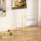NIUBEE 4x6 Acrylic Sign Holder, Picture Frame, Wedding Table Numbers, 6pack - Image 6