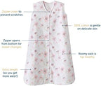 HALO SleepSack, 100% Cotton Wearable Blanket, Swaddle Transition Sleeping Bag, TOG 0.5 - Image 2