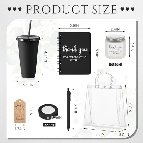 Nuogo 6 Sets New Parent Shower Prizes, Black Color, Classic Style - Image 3