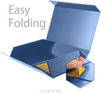 PACKHOME 6 Extra Large Blue Gift Boxes 17.5x11.3x4.3in with Magnetic Lids - Image 4
