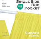10 Panels 5ft(W) x 20ft(L) Yellow Ceiling Drapes for Wedding Parties - Image 6