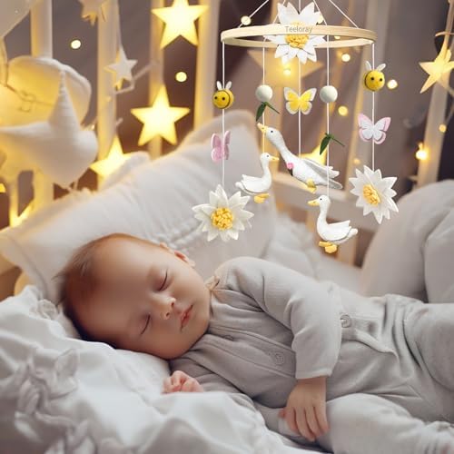 Baby Mobile for Crib Goose Nursery Decor Baby Shower Newborn Gifts - Image 6
