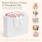 Catlovecorn 20 Pack Large White Gift Bags, 16.5 x 5.5 x 12.6 In - Image 5