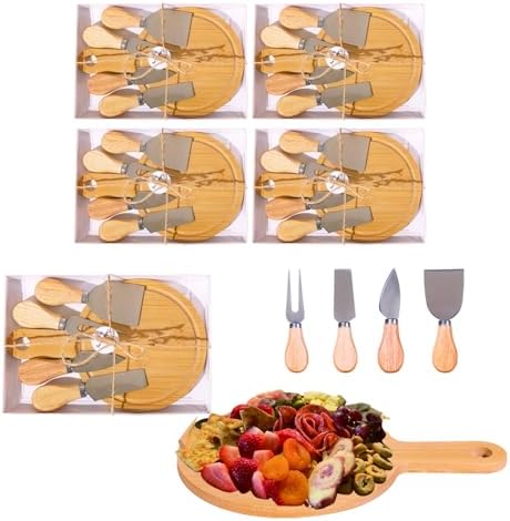 4 Set Bridal Shower Game Prizes for Winners, Cheese Board Gifts for Guests by Benhurb