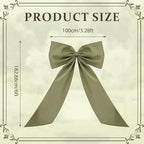 Wavwavw Giant Bow Big Wall Decor, Sage Green, Polyester, Weeding - Image 2