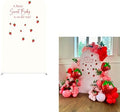 A Berry Sweet Baby is On The Way Arch Backdrop Cover Pink Strawberry Birthday Party Decorations Arch Stand Covers Baby Shower Fiesta Parties(4x7.2ft Cover,3889) by ittsmnt