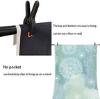 15x10ft Starry Night Moon Baby Shower Decorations Backdrop Moon and Stars Gender Reveal Party Background Star White Cloud Moonlight Little Birthday Wedding Banner Photo Booth - Image 6