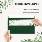 200 Pack #10 Christmas Red Green Envelopes Letter Size Business Envelopes - Image 3