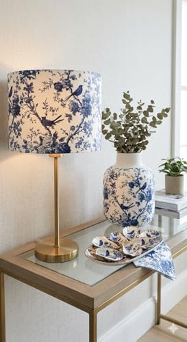 Cerise 100 pcs Blue Floral Napkins with Birds, Vintage Chinoiserie Disposable Cocktail Dessert Napkins for Decoupage, Baby Shower, Birthday, 100 Count (Blue) - Image 5