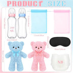 4 Sets Bottle Chug Baby Shower Games Juegos Para for Gender Reveal Game - Image 6