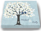 MuralMax Personalized Wedding Signing Tree Canvas Guest Book Wall Art by MuralMax