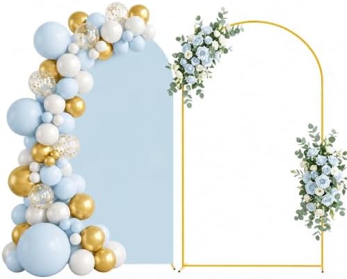 Arttown 7.2FT Arch Backdrop Stand and Blue Arch Cover Set by Arttown
