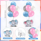 12 Sets Baby Shower Balloon Stand Kit for Table Pink Blue Gender Reveal with Balloon Baby Shower Centerpiece Decor for Baby Gender Reveal Decor Party Supplies - Image 5