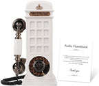 Vintage Audio Guest Book Wedding Phone, Audio Guestbook，White by FESTRING