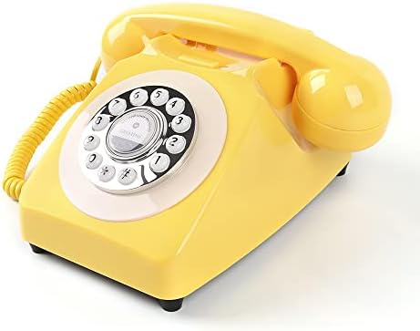 Audio Guest Book Phone with Neon Table Sign for Wedding Party Birthdays Rentals Confessions Special Occasions (Yellow) - Image 6
