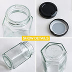 30 Pack 4oz Honey Jars with Black Lids & Bee Pendants - Image 3